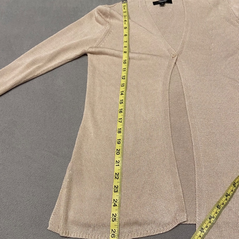 Simply Vera Wang Size Small Cardigan - Silky Button-Up - Picture 5 of 11